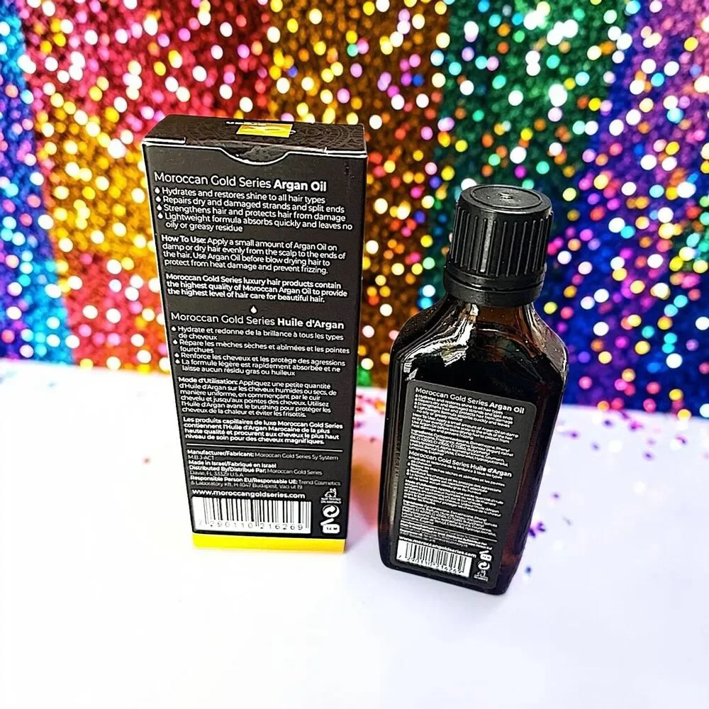 Moroccan Gold Series Argan Oil Brand New In Box 1.7 fl oz